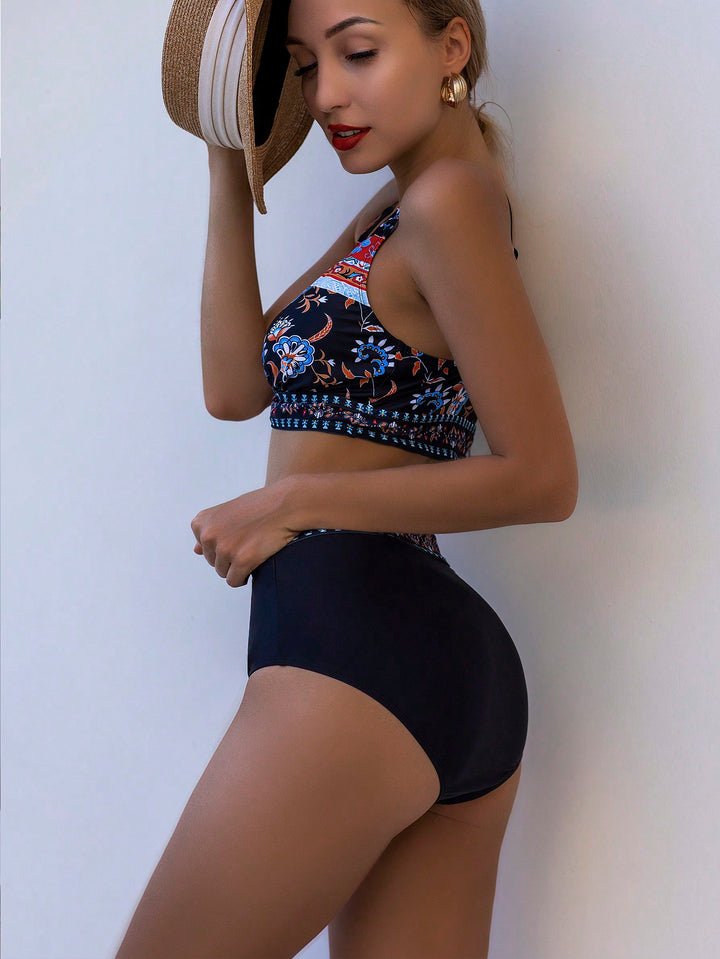 Set bikini SHEIN, mix culori
