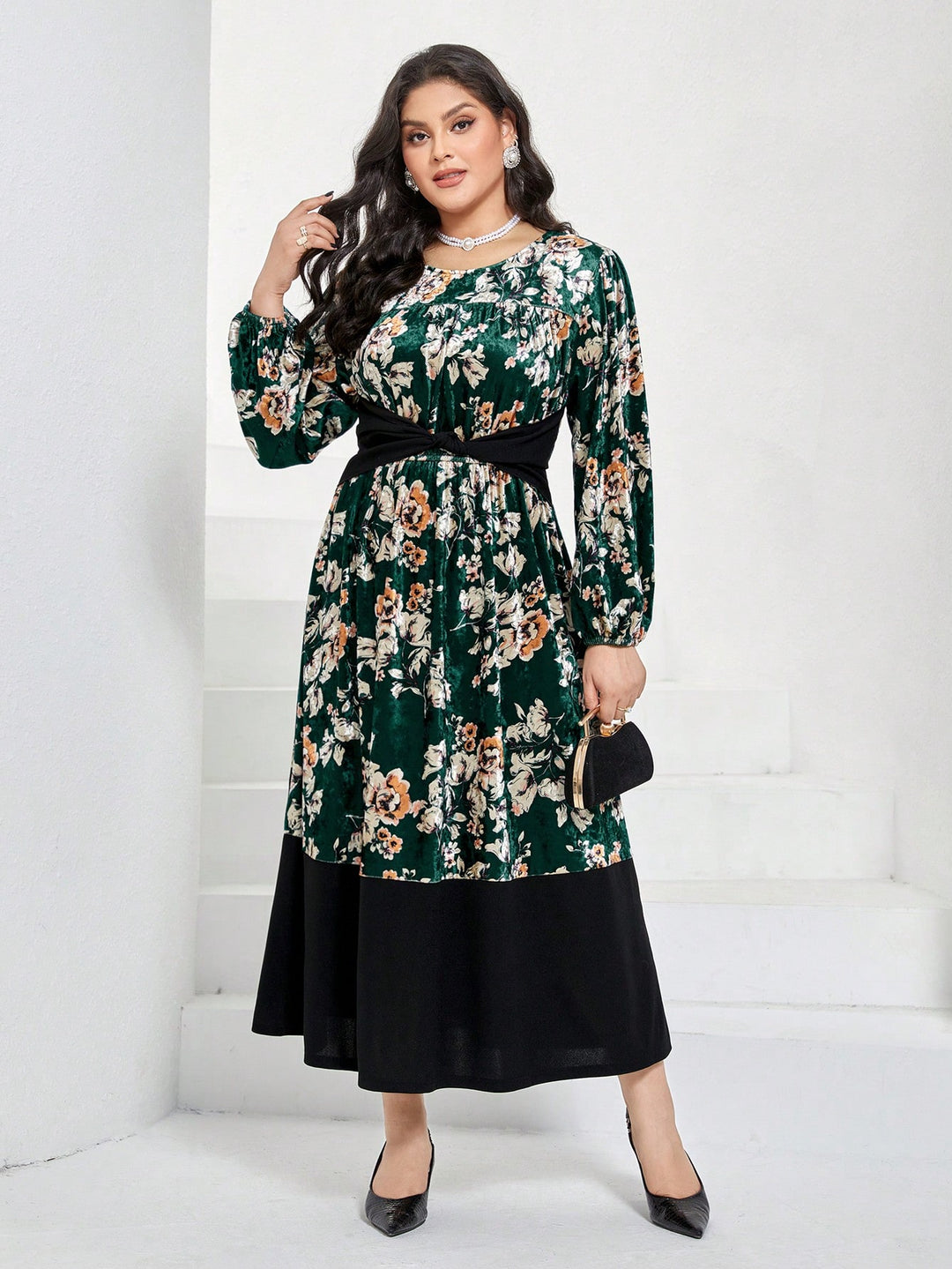 Rochie SHEIN, verde