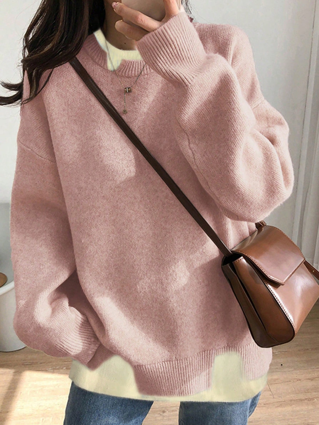 Pulover SHEIN, roz