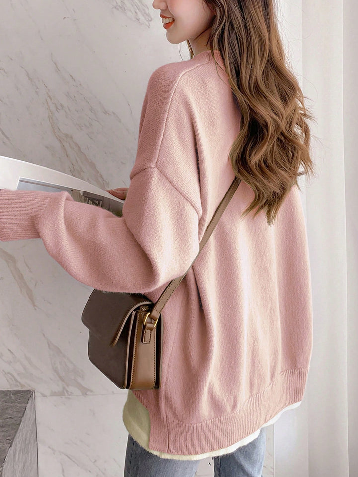 Pulover SHEIN, roz
