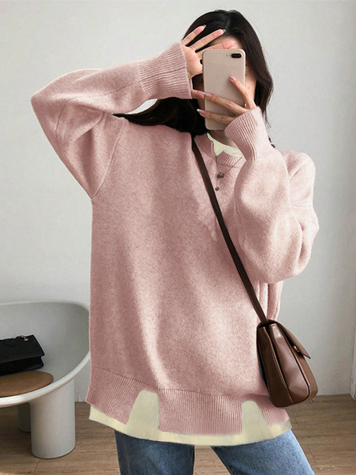Pulover SHEIN, roz