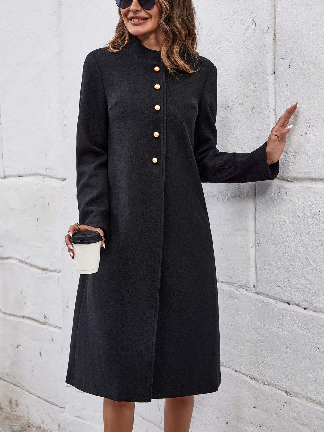 Palton SHEIN, negru