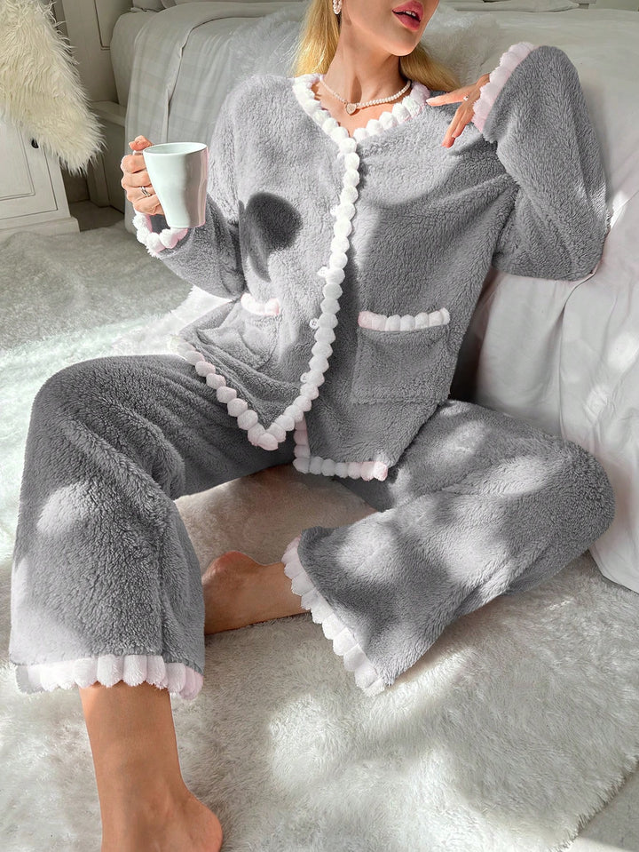 Set pijamale SHEIN, gri