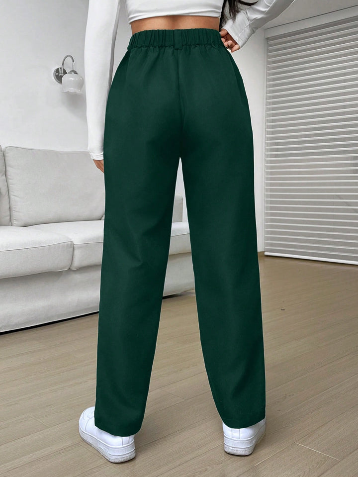 Pantaloni SHEIN, verde