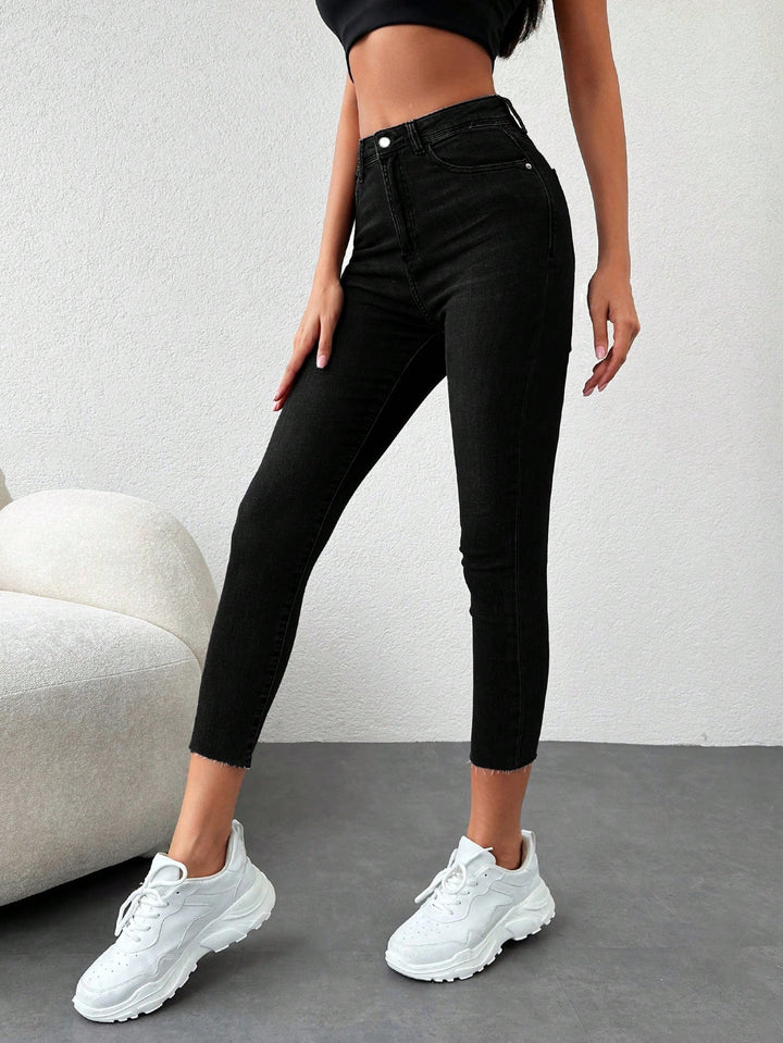 Jeans SHEIN, negru