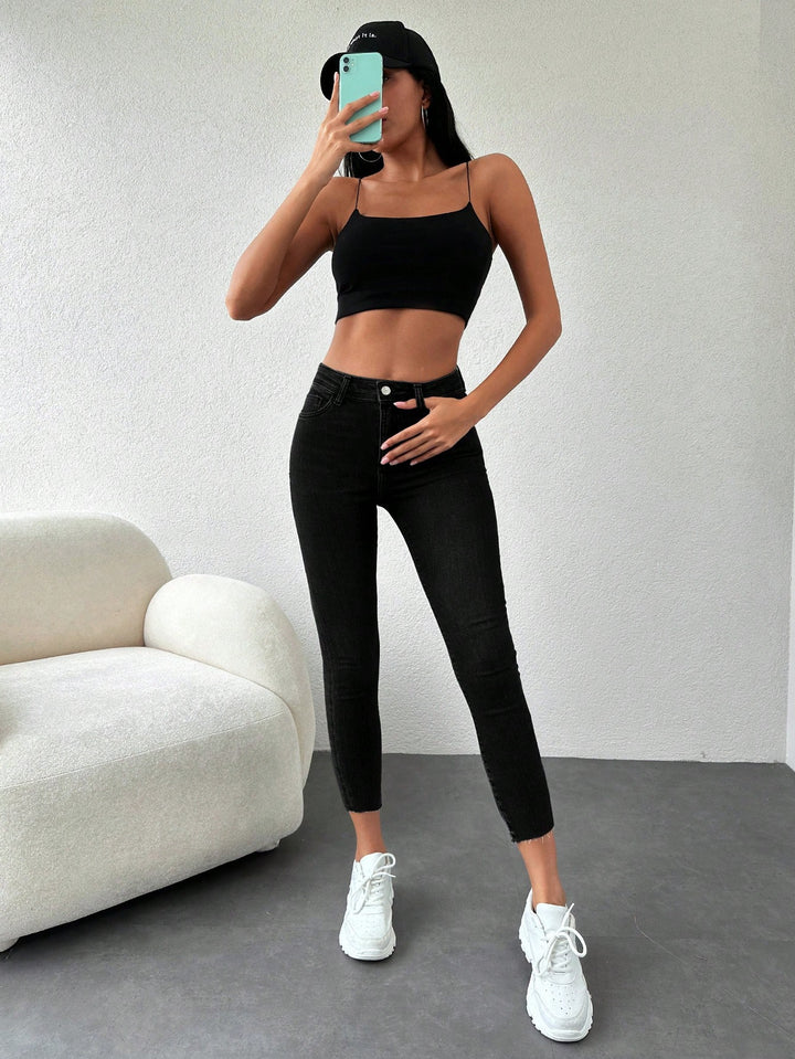 Jeans SHEIN, negru