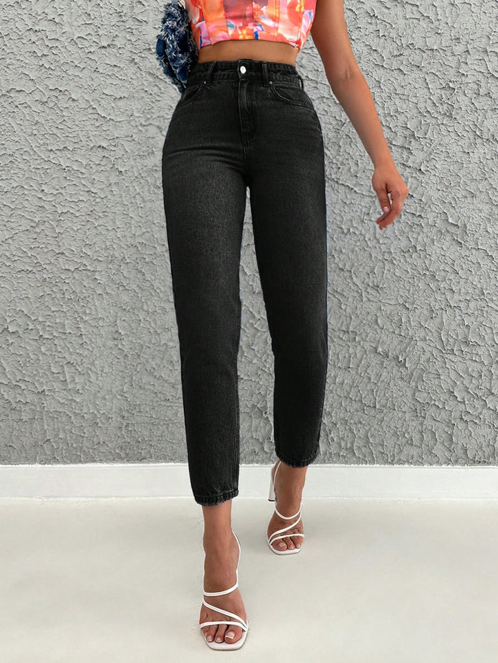 Jeans SHEIN, negru