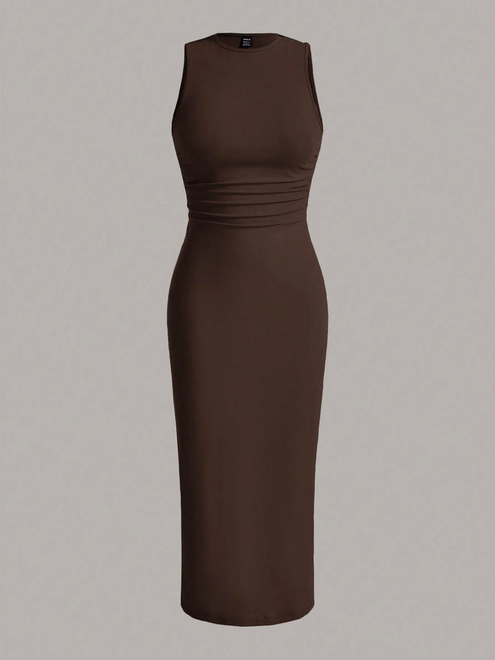 SHEIN Maxi ruha, barna