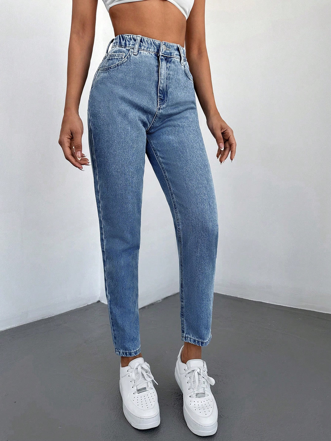 Jeans SHEIN, albastru