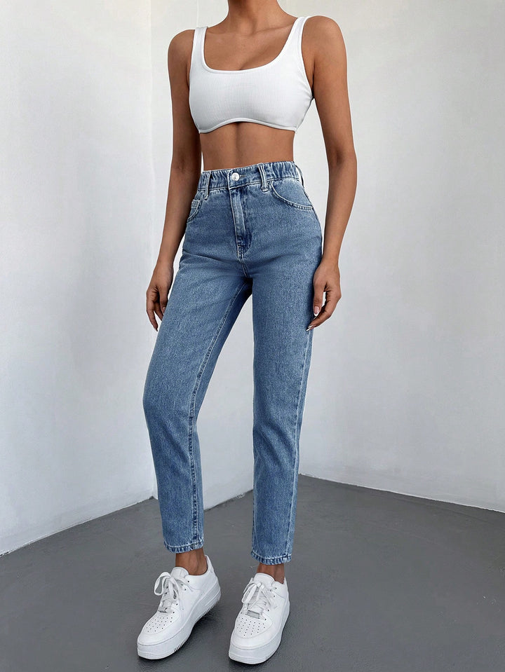 Jeans SHEIN, albastru