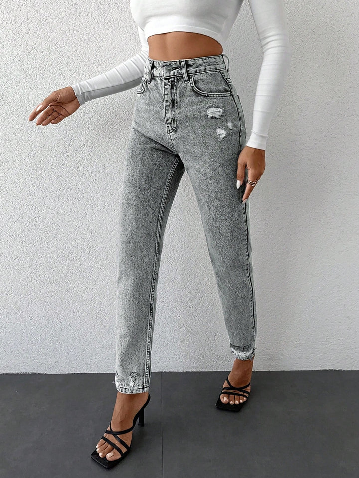Jeans SHEIN, gri
