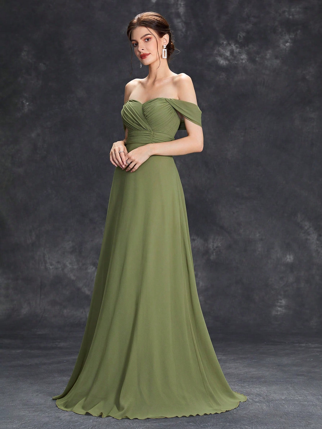 Rochie SHEIN, kaki