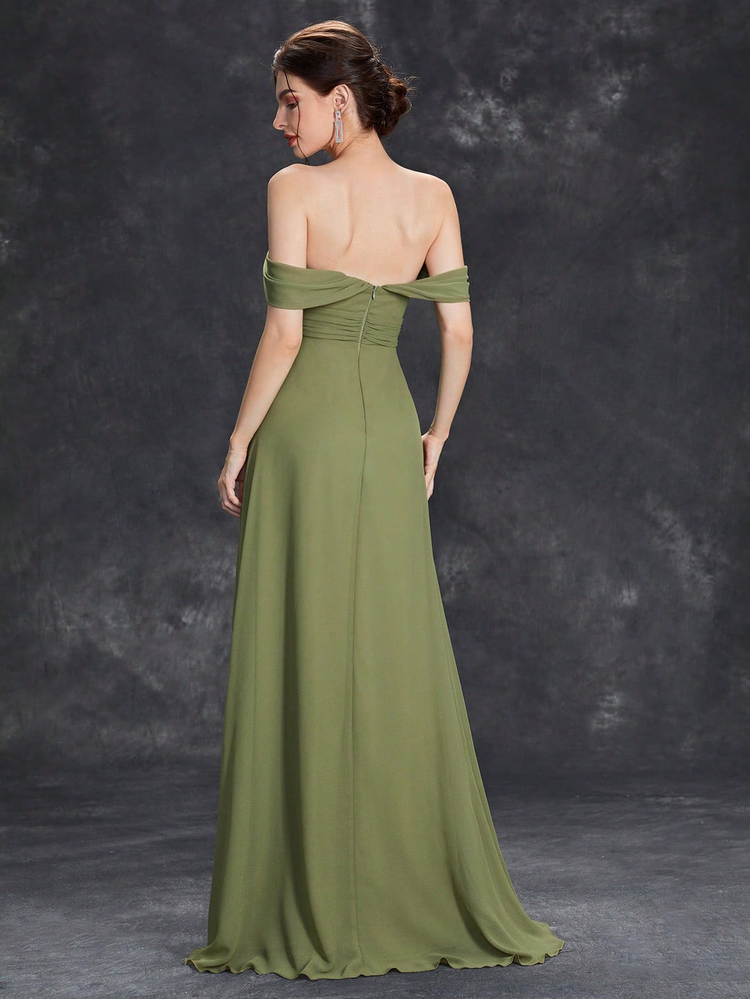 Rochie SHEIN, kaki