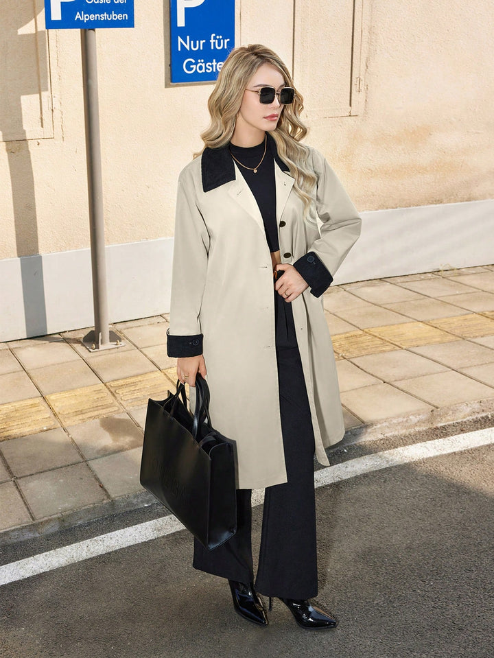 Trench SHEIN, mix culori