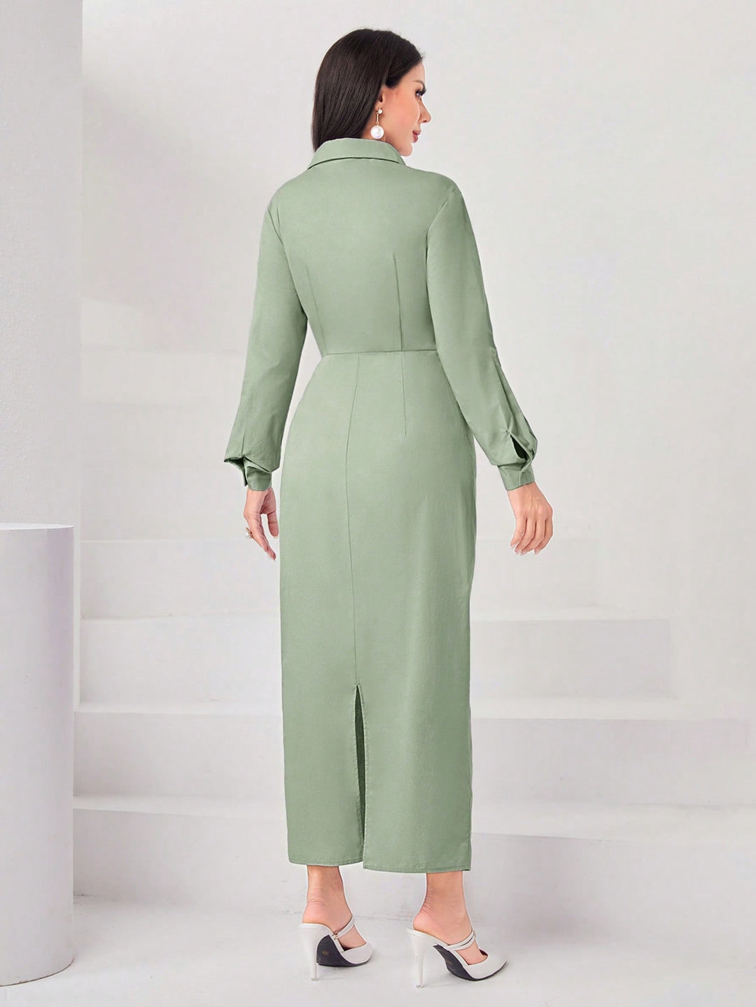 Rochie SHEIN, verde