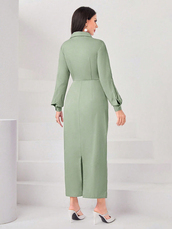 Rochie SHEIN, verde