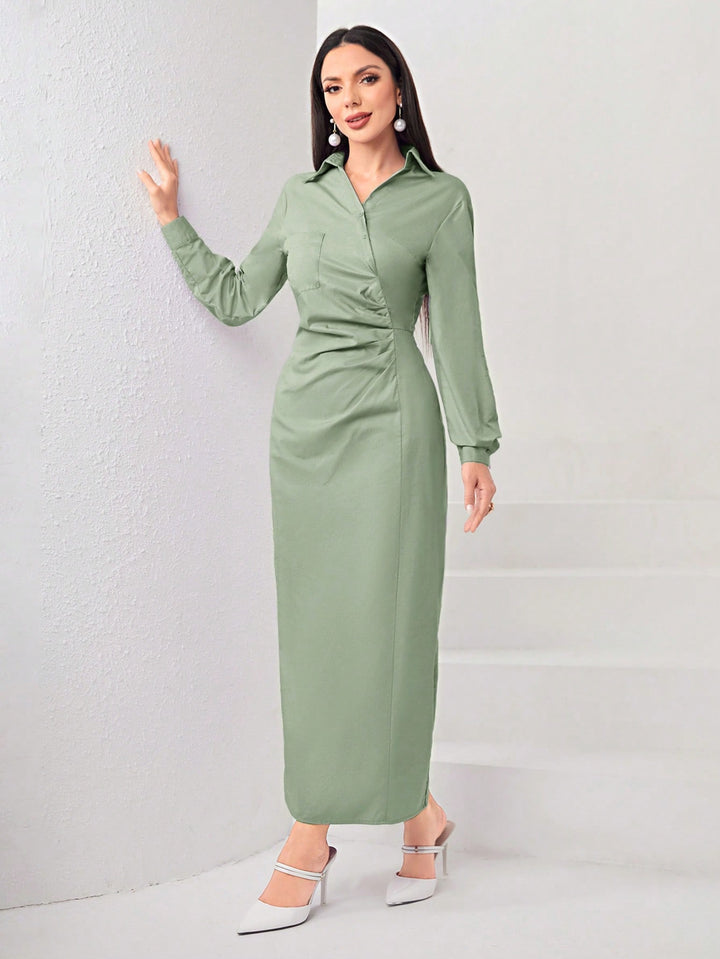 Rochie SHEIN, verde