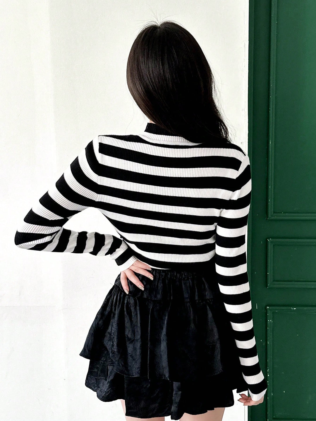Pulover SHEIN, negru