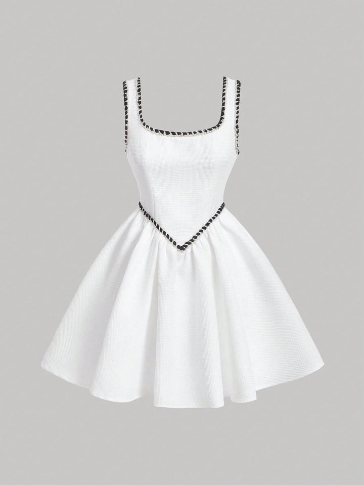 Rochie scurtă SHEIN, alb