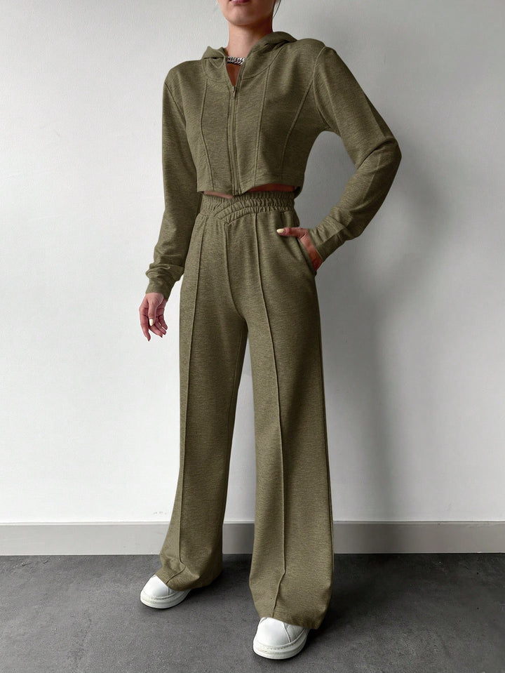 SHEIN együttes, khaki