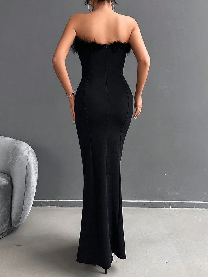 Rochie maxi SHEIN, negru