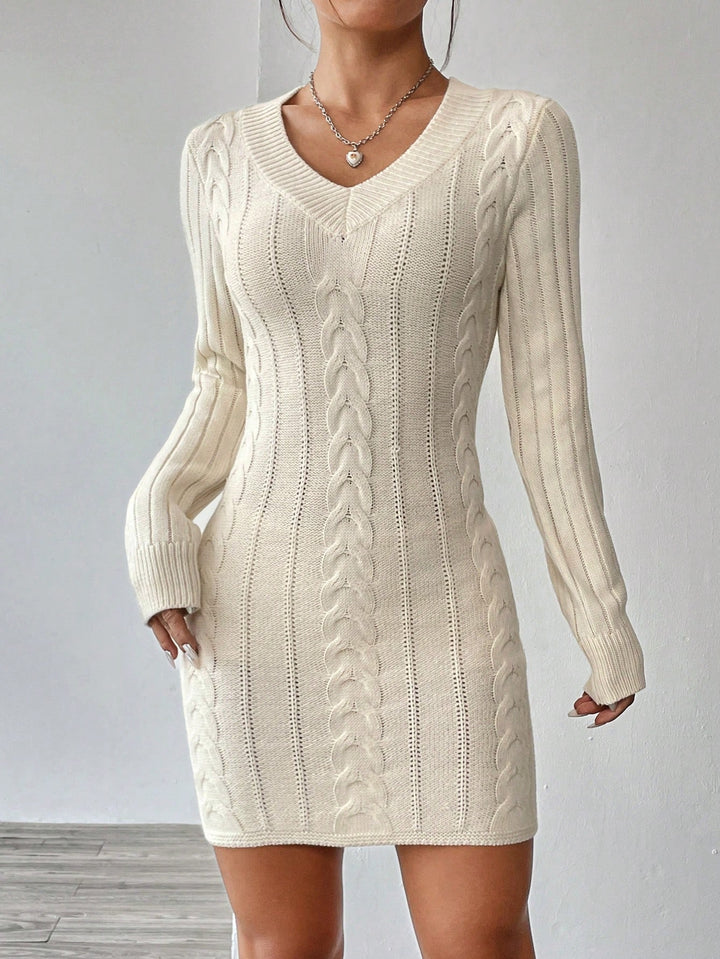Rochie SHEIN, crem