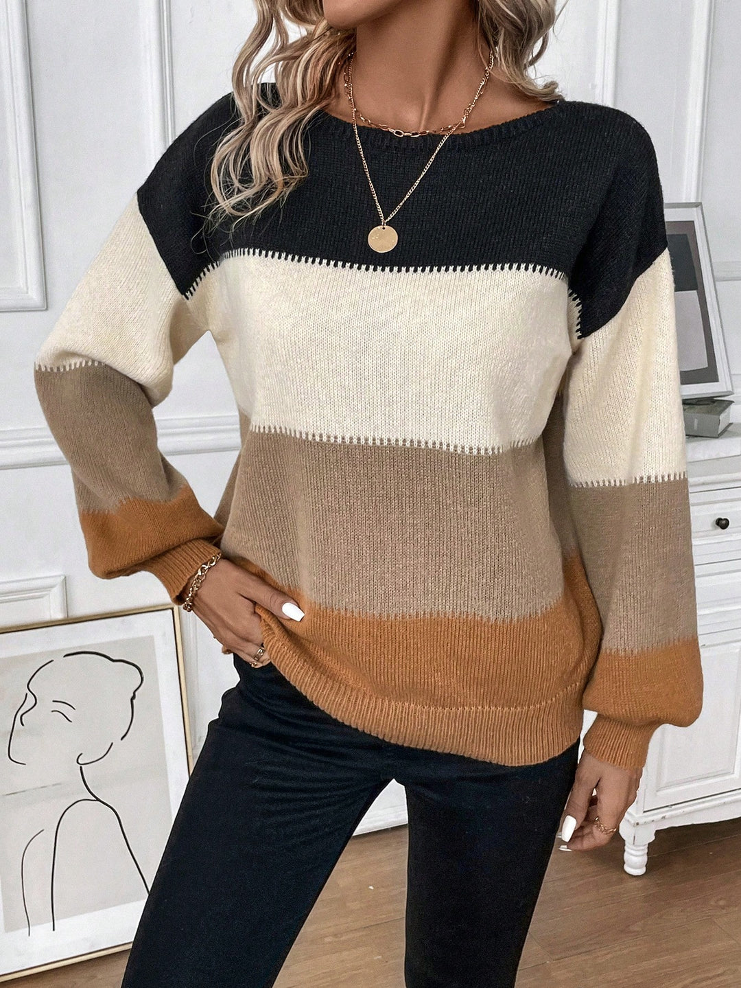 Pulover SHEIN, mix culori