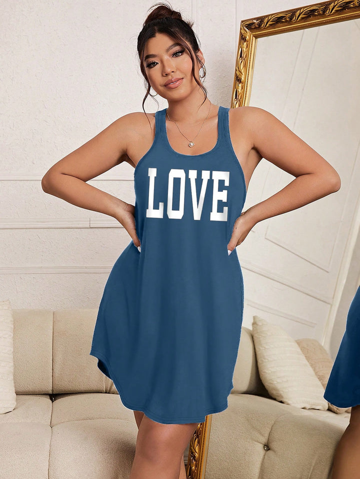 Rochie de noapte SHEIN, albastru