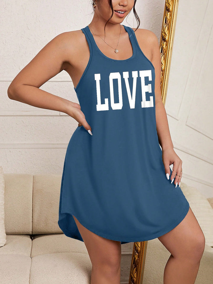 Rochie de noapte SHEIN, albastru
