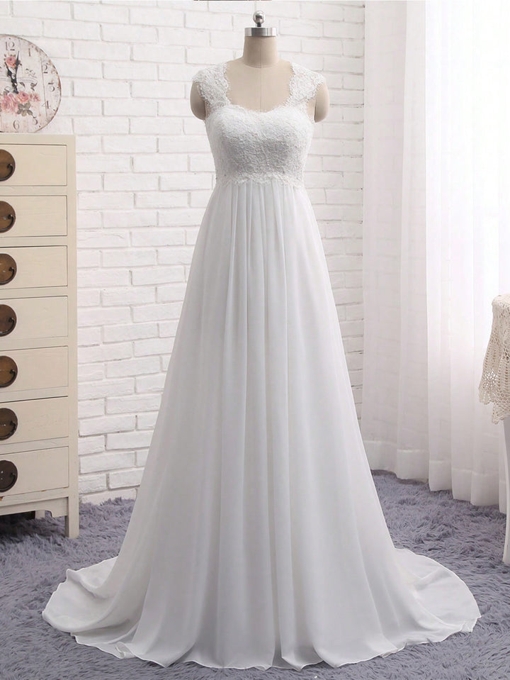 Rochie de mireasă SHEIN, alb