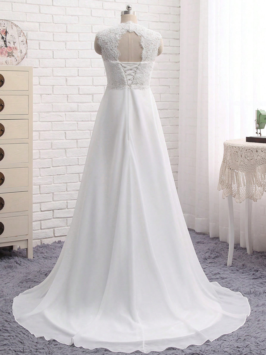 Rochie de mireasă SHEIN, alb