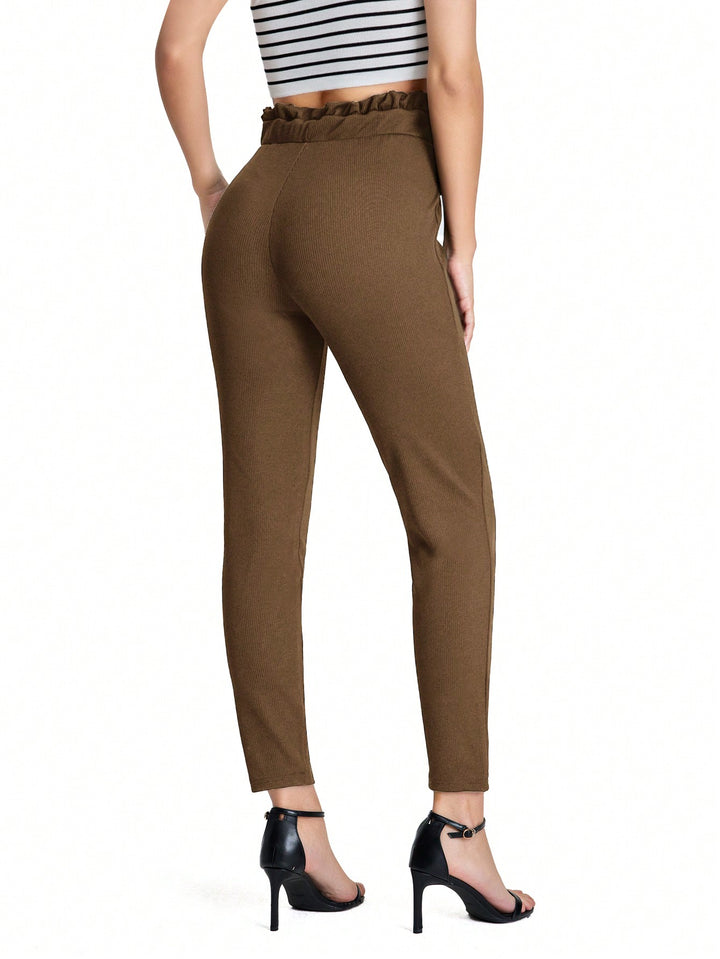 Pantaloni SHEIN, vișiniu
