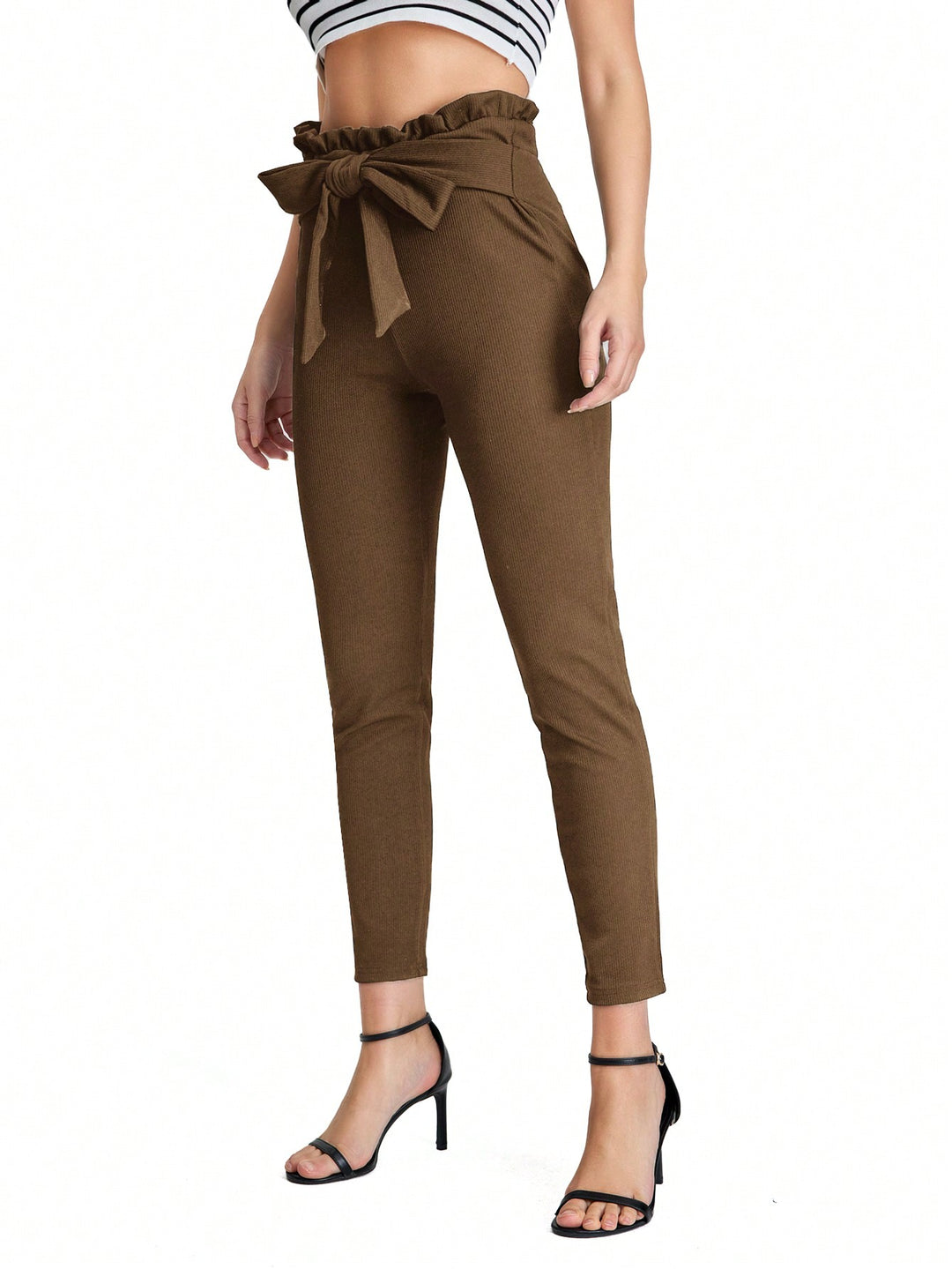 Pantaloni SHEIN, vișiniu