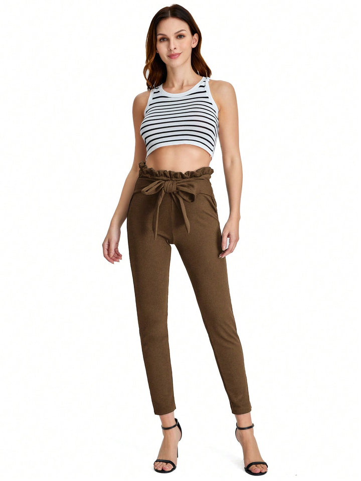 Pantaloni SHEIN, vișiniu