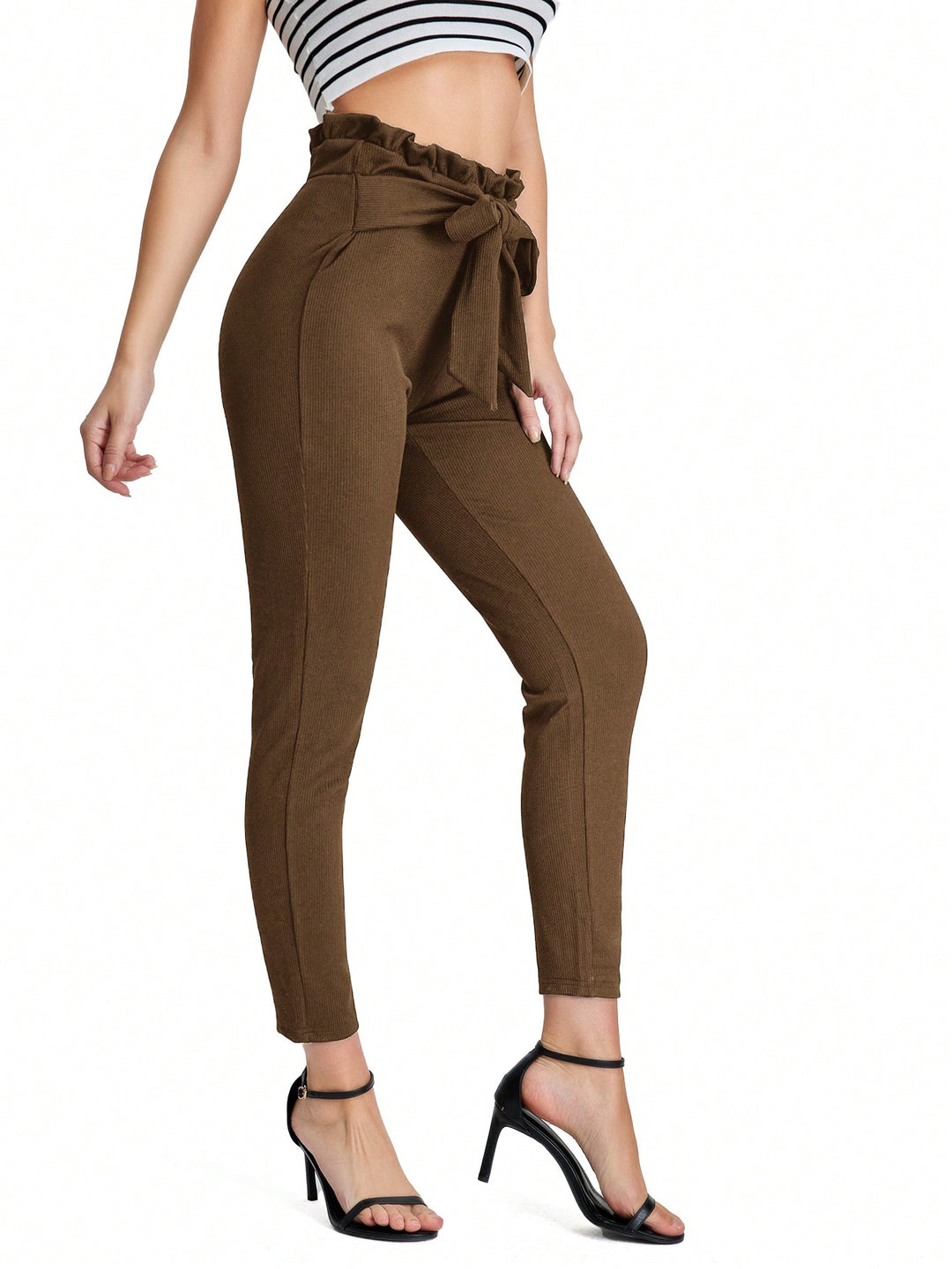Pantaloni SHEIN, vișiniu