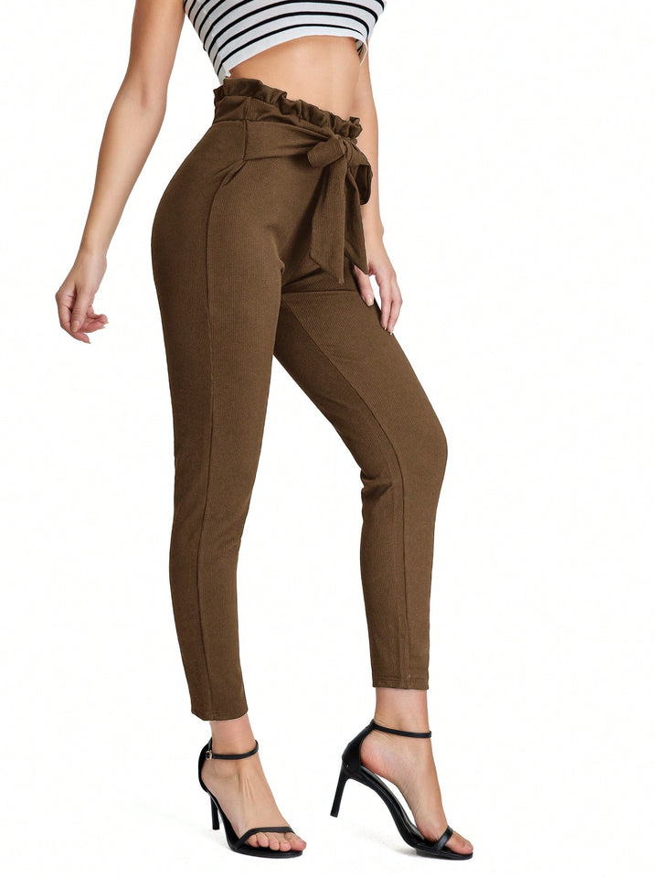 Pantaloni SHEIN, vișiniu