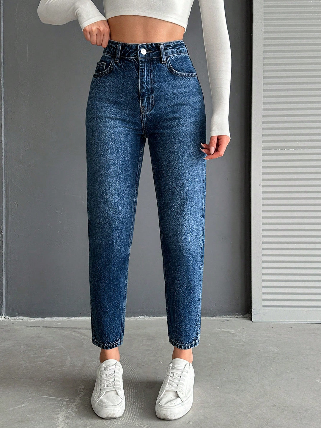 Jeans SHEIN, albastru
