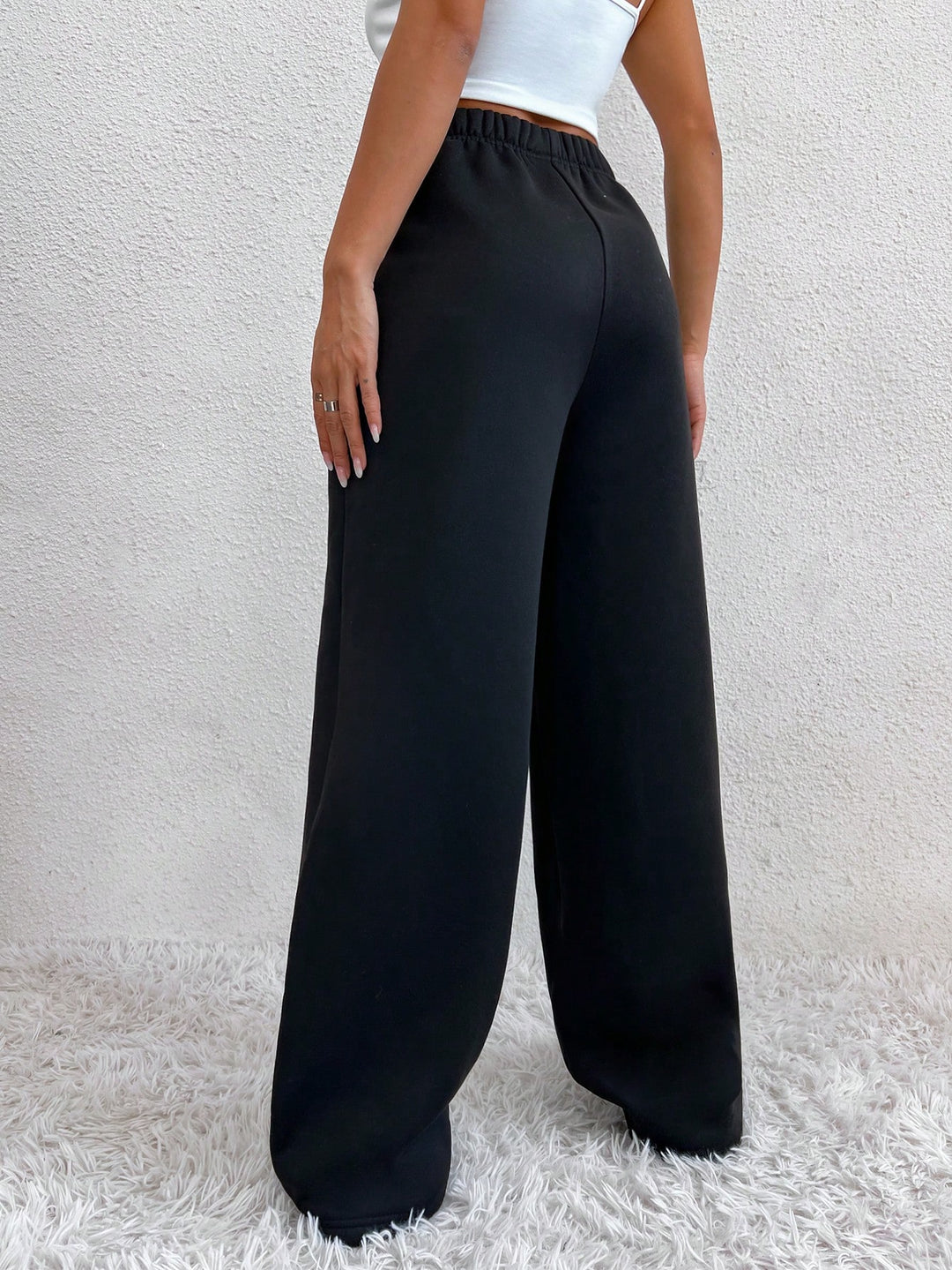 Pantaloni SHEIN, negru