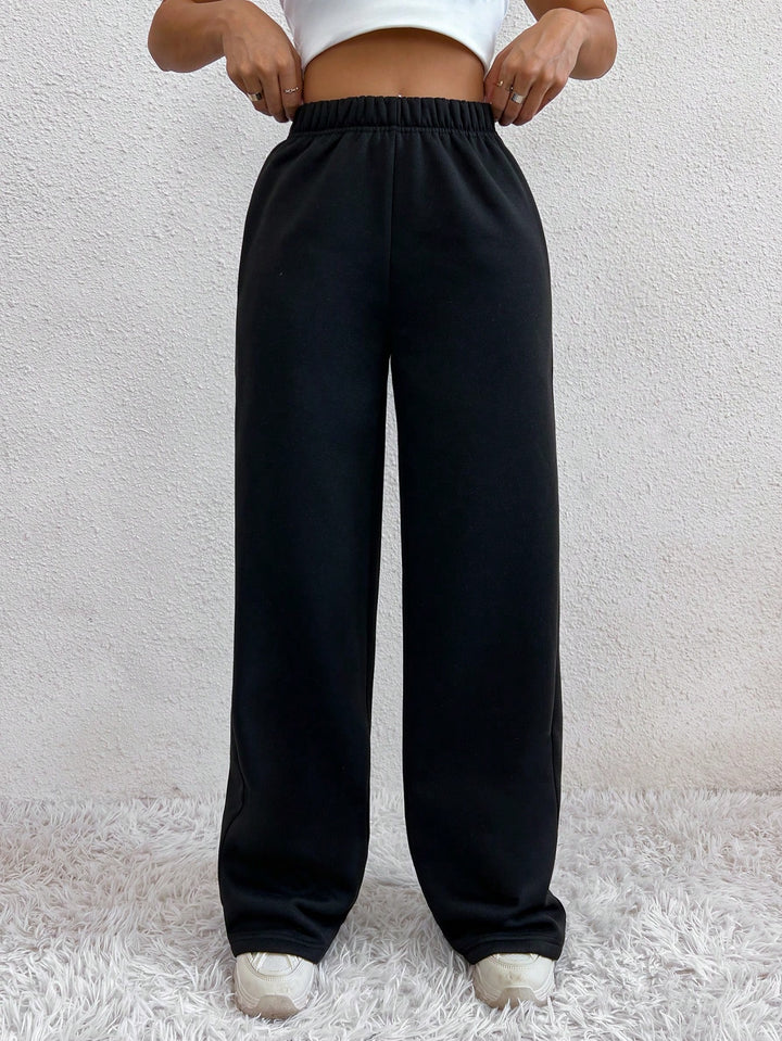Pantaloni SHEIN, negru