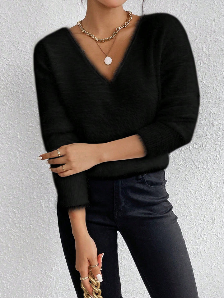 Pulover SHEIN, negru