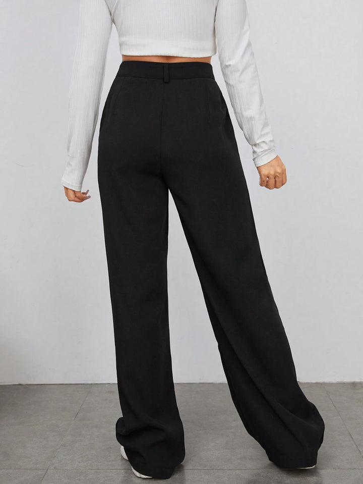 Pantaloni SHEIN, negru