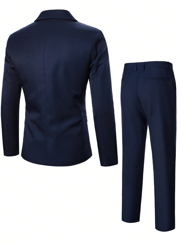 Costum SHEIN, albastru