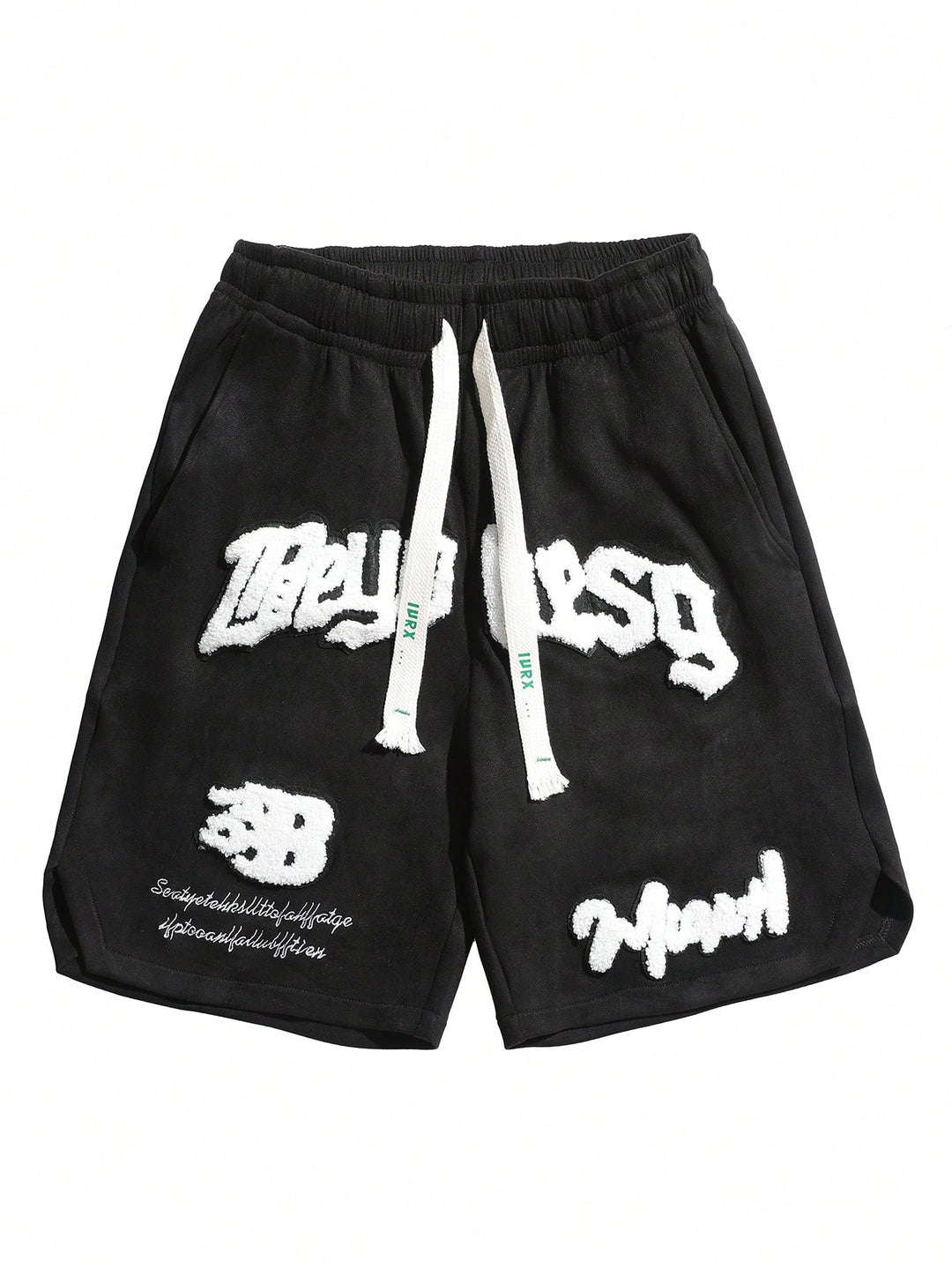 Pantaloni scurți SHEIN, negru