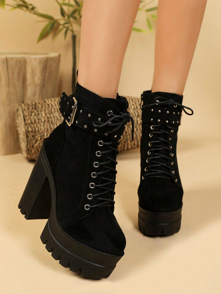 Botină SHEIN, negru