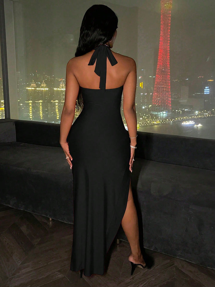 Rochie maxi SHEIN, negru