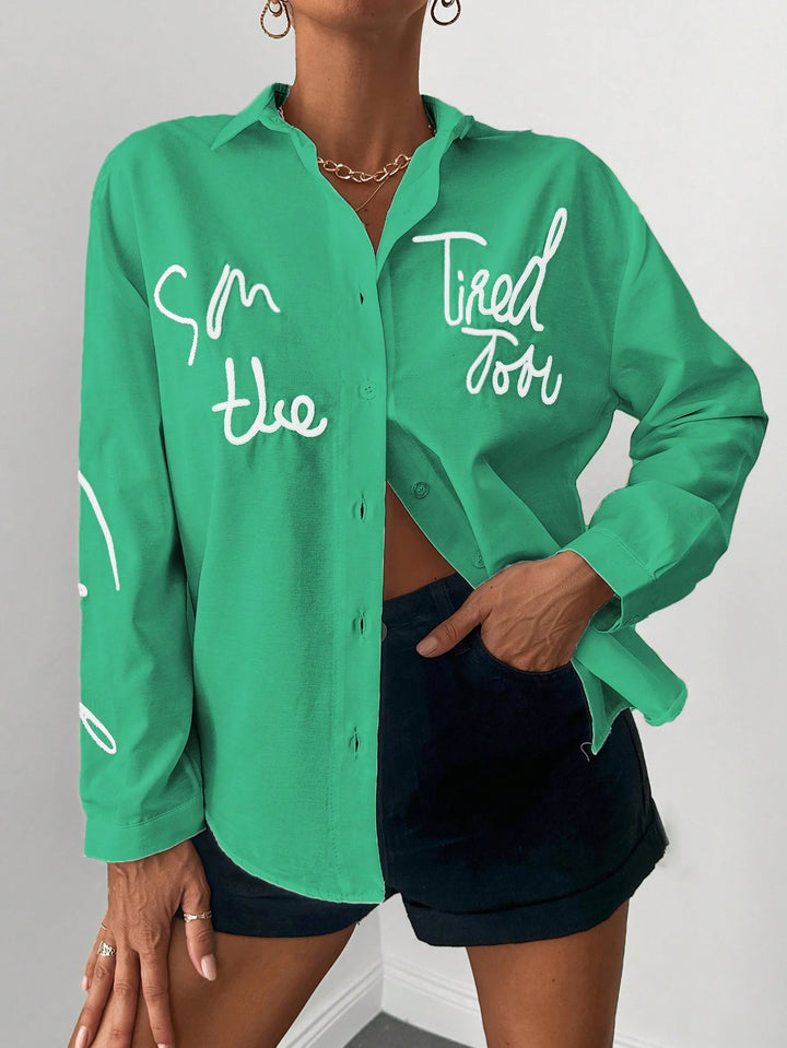 SHEIN ing, zöld