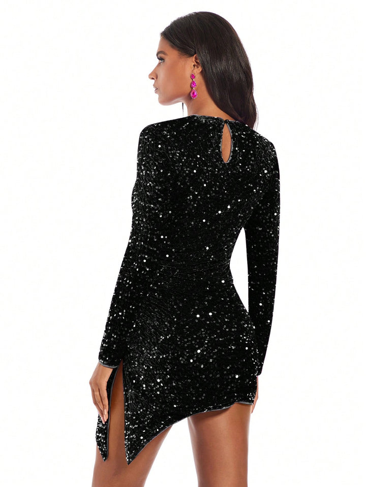Rochie mini SHEIN, negru