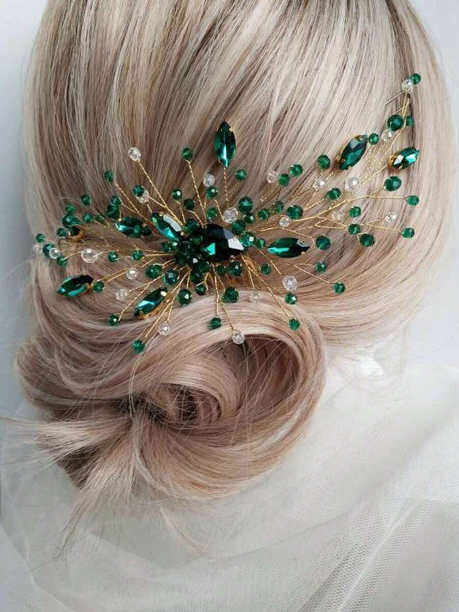 Accesoriu de păr SHEIN, verde