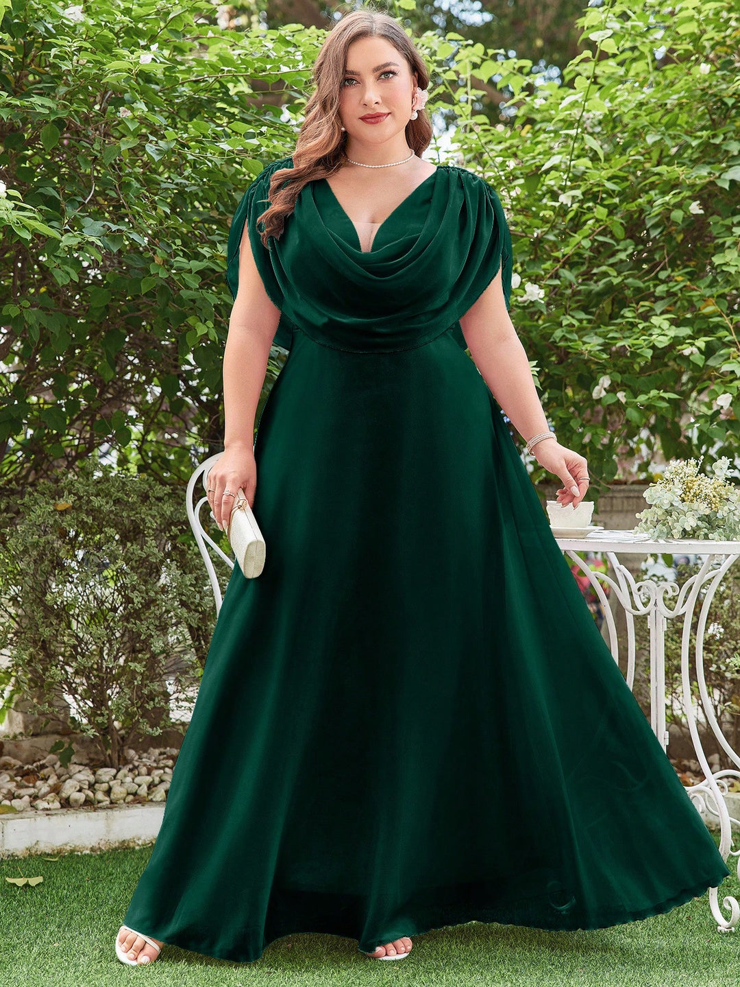 Rochie SHEIN, verde