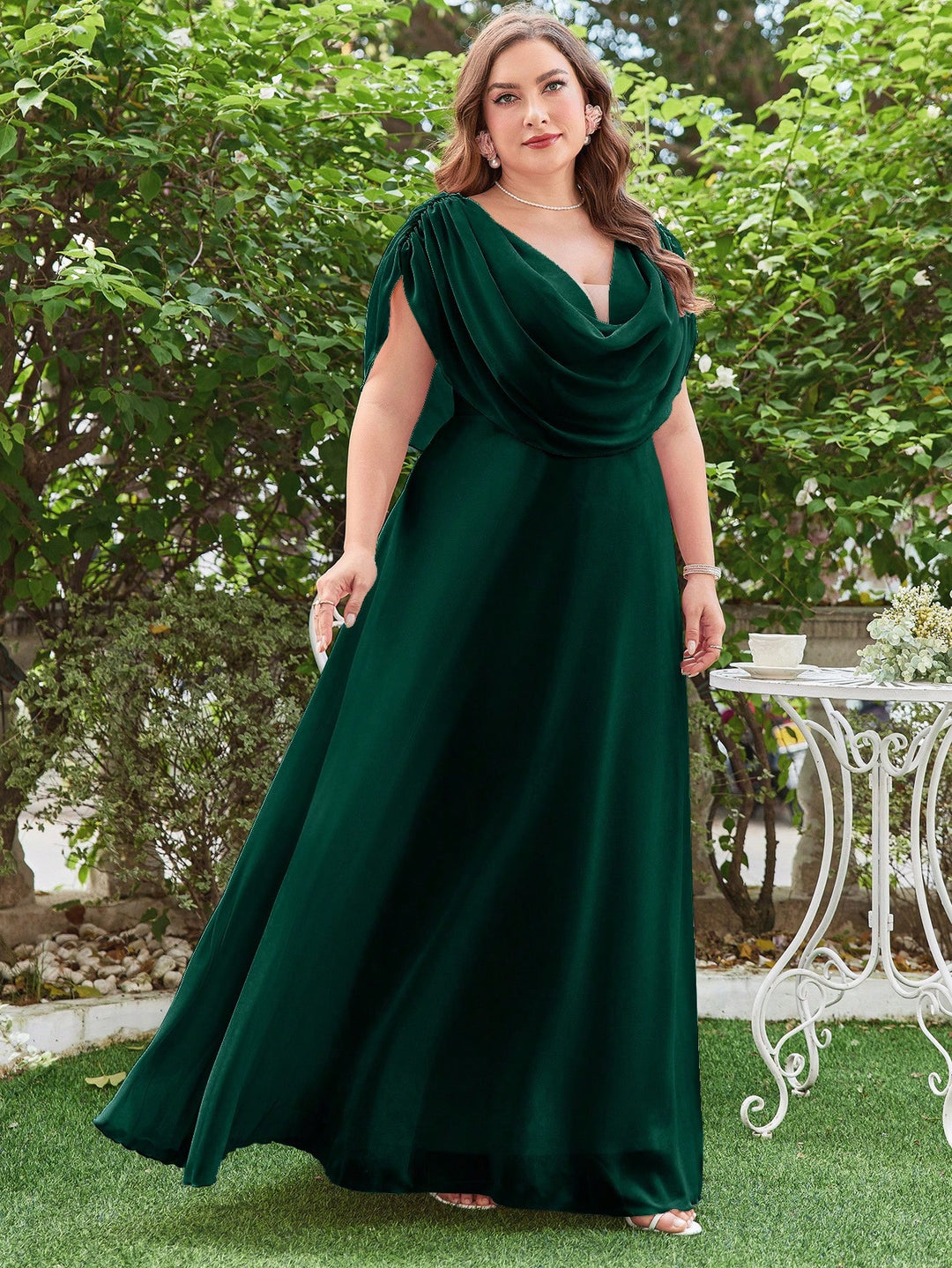 Rochie SHEIN, verde